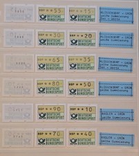 DIV-(003) 72xATM 1+2, alle Ausgaben, postfrisch
