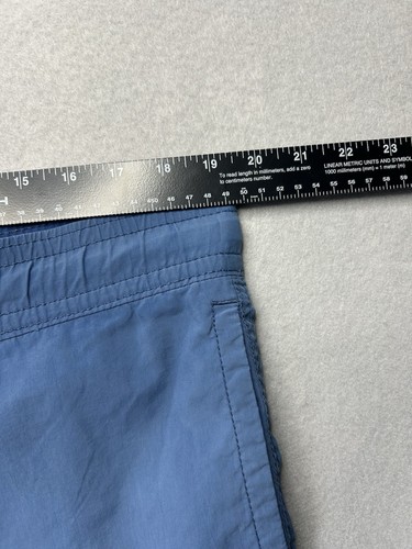 Abercrombie & Fitch Swim Shorts Trunks Mens Sz L Drawstring Blue Mesh Lined - Picture 7 of 8
