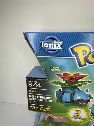 Rare Pokémon 2014 Mega Venusaur Ionix building Toy Set 33001 - Picture 2 of 15