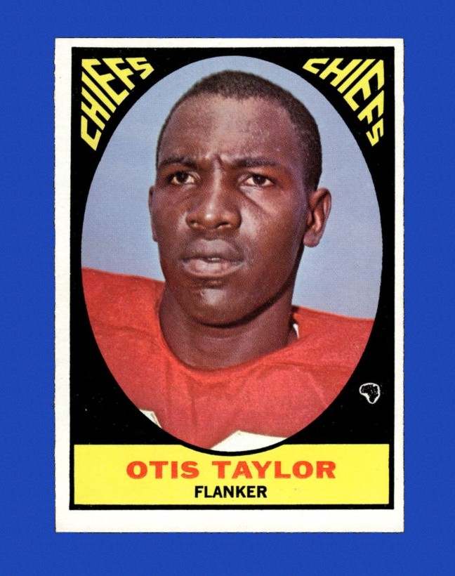 1967 Topps Set-Break # 73 Otis Taylor EX-EXMINT *GMCARDS*