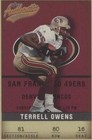 2002 Fleer Authentix Terrell Owens #80
