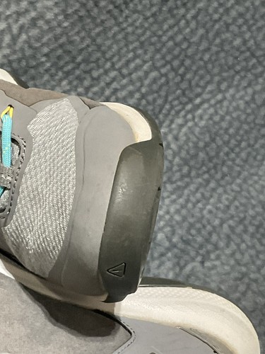 Zapato de senderismo impermeable Keen para mujer 9 gris/azul KonnectFit Explore #1021647 - Imagen 9 de 11