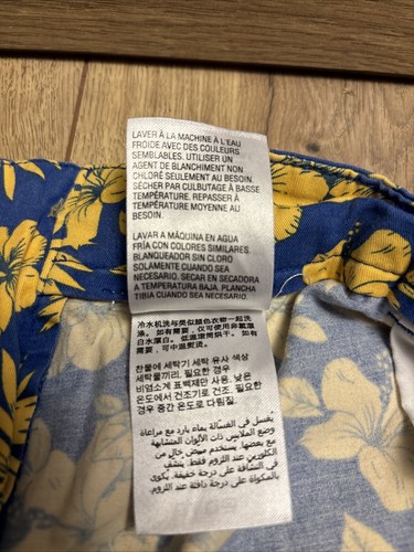 Club Room Herren Memei Floral Graphic Shorts Lazulite Combo Größe 38 W - gebraucht - Bild 4 von 8