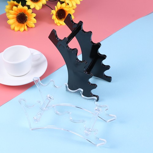 2 Stück Aufsteller Klar Stiftablage Basteln Make-up Schreibwaren Fächer Halter - Bild 6 von 11