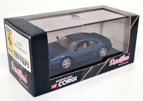 Detalle 1/43 - Ferrari F355 Cupé 1994 Azul Diecast Escala Modelo Coche - Imagen 2 de 8