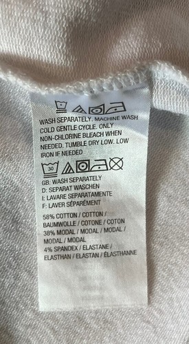 AnyBody White Knit Pullover Hoodie Sweatshirt Pocket Women’s Plus Size 3X - Picture 9 of 9