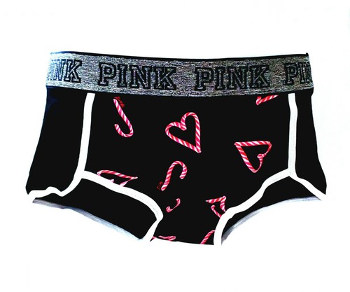 Victoria's Secret PINK Logo Boyshorts Panties 1 Pair S. + Bonus! Buy3ShipsFree! - Picture 57 of 96