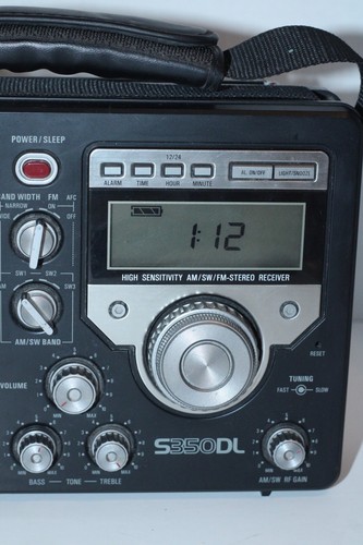 Eton S350DL Shortwave AM FM Clock Radio Tested - Picture 2 of 11