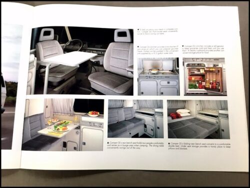 1991 VW Volkswagen Vanagon and Camper 18-page Car Sales Brochure Catalog - Picture 9 of 11
