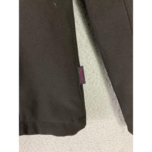 Calvin Klein Womens M Black Full Zip Jacket Cold Weather Outdoors Thermal Coat - Picture 8 of 14