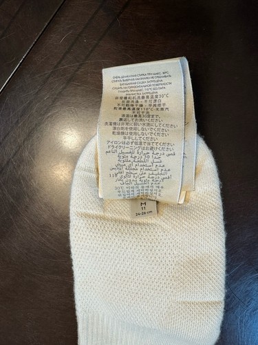 Nuevos Calcetines Auténticos Colección Gucci X Capri Blanco Azul Talla M - Imagen 7 de 10
