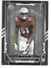2015 Bowman Football Black Devante Davis RC Eagles