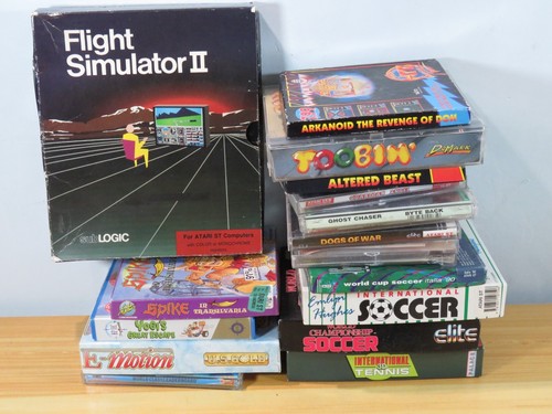 Joblot of Vintage Atari ST Games (BOXED) Untested