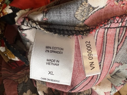 7th Avenue New York & Co womens Button-Up 3/4 sleeve Floral Collared shirt|Sz:XL - Picture 8 of 24