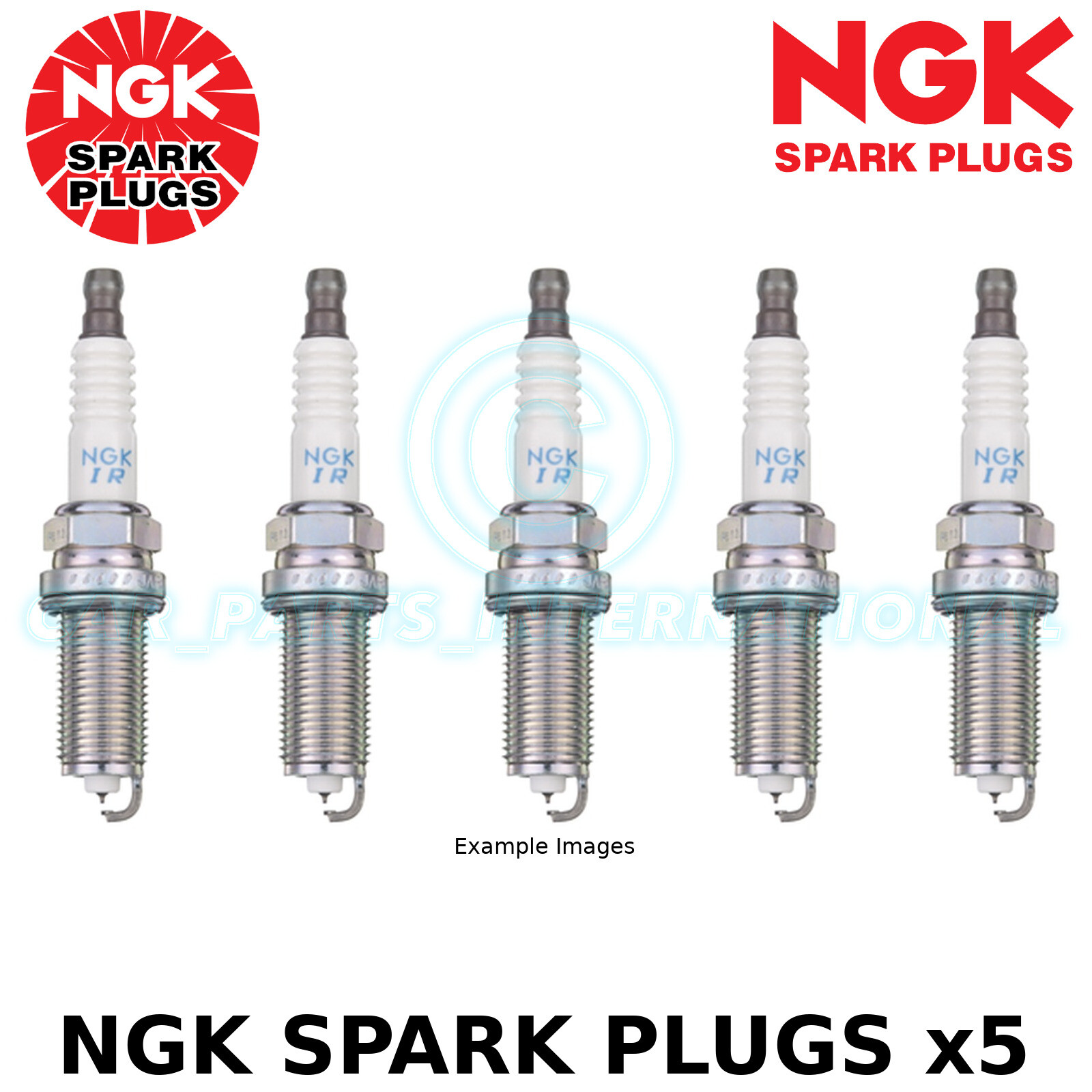 NGK Yellow Box Spark Plug - Stk No: 6002 - Part no: BKR6EQU - x5