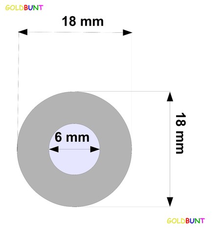 Repuestos :32 Espuma Almohadillas para Auriculares 18mm - Foto 3 di 3