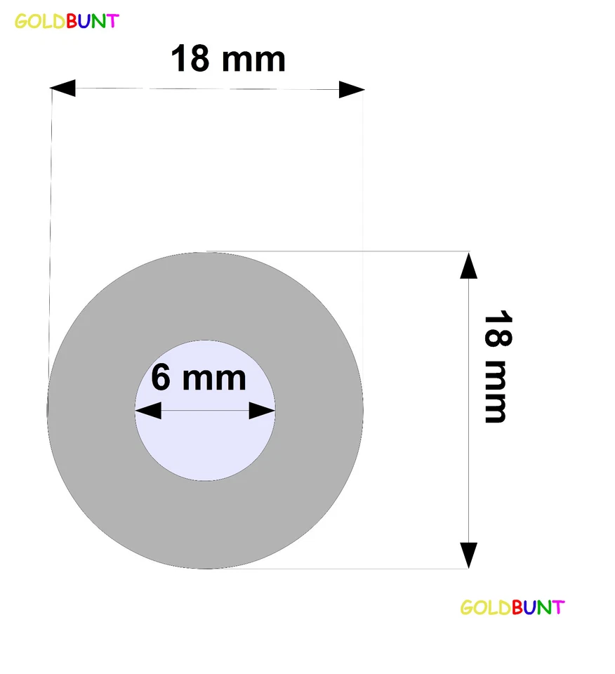 Repuestos :32 Espuma Almohadillas para Auriculares 18mm - Imagen 3 de 3