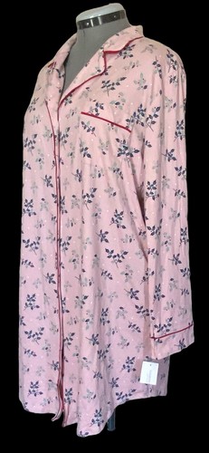 Charter Club Sueded Super Soft Knit Womens Sleepshirt Holiday Branch NWT - Picture 3 of 9