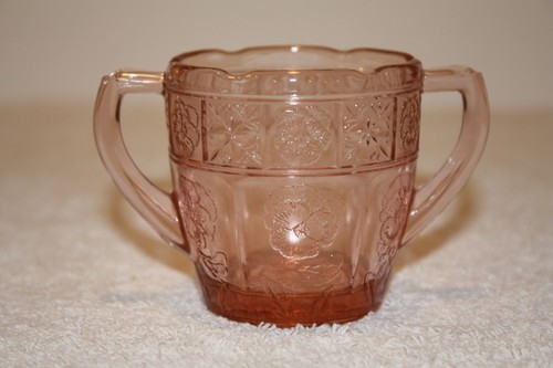 Doric and Pansy pink 14 piece Child's Junior Dinner Set - Picture 9 of 12