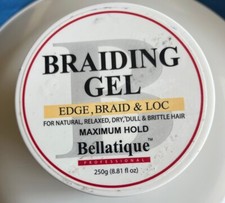 Bellatique Professional EDGE. BRAID  LOC GEL MAXIMUM HOLD 8.81 OZ