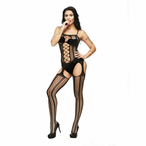 Nightwear Sleepwear Lingerie Babydoll Women Bodysuit Body Stocking - Picture 14 of 34