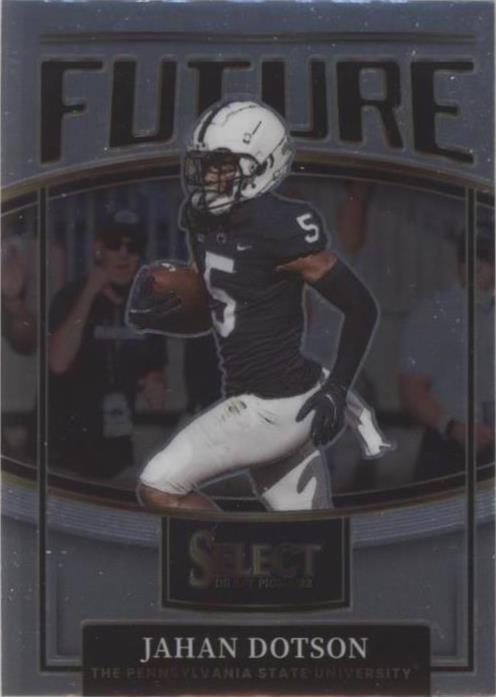 2022 Panini Select Draft Picks Jahan Dotson #F-JD - 1 of 2