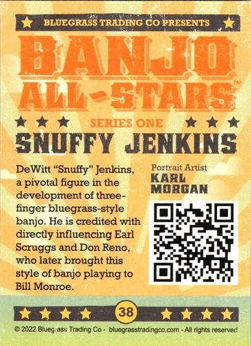 BANJO ALL-STARS🪕 Bluegrass Trading Co. 2022 rare singles (pack fresh) Free Ship - Picture 58 of 86