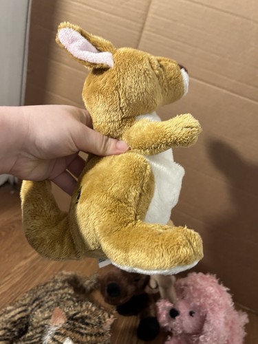 Webkinz Plush Lot Kangaroo, Reindeer, Pink Poodle, Tiger & Hampster NO CODES - Picture 5 of 5