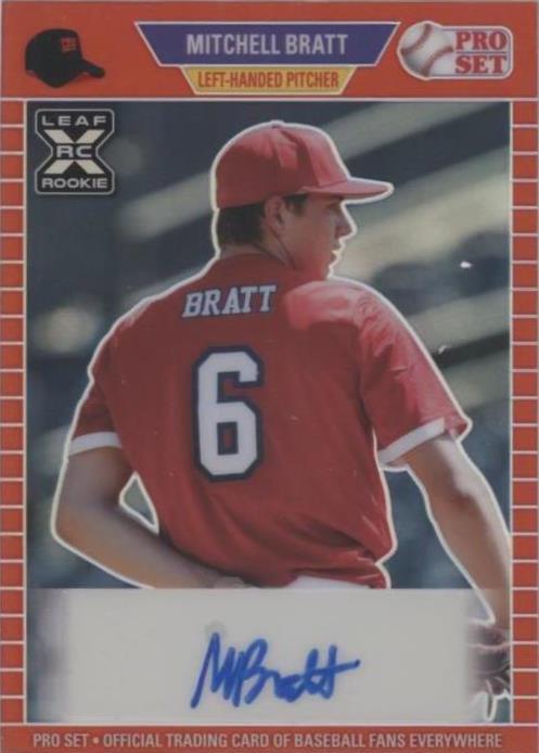 2021 Leaf Pro Set Metal - Mitch Bratt #PA-MB2 - 1 of 1
