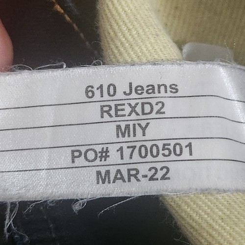 REAX Jeans Mens 28/32 Black Jean Knee Pads Motorcycle Riding Moto Sas-Tec 610 - Picture 10 of 10
