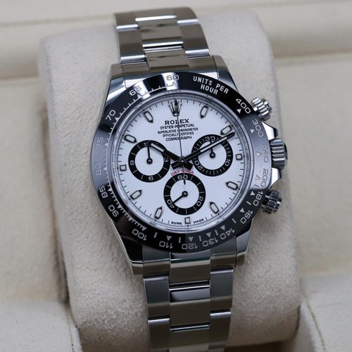 Rolex Cosmograph Daytona Panda 40mm Chronograph Oyster Steel 116500LN - Full Set - Picture 6 of 18