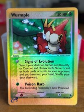 Wurmple 78/109 Reverse Holo Pokemon EX Ruby and Sapphire MP English Card