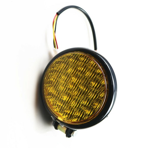 5"Motorcycle Led Headlight Cruiser Chopper CB For Cafe Racer Bobber Vintage - Foto 5 di 6