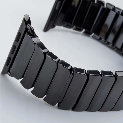 Correa de acero inoxidable con correa de metal para reloj Apple Watch Series 7 6 54321 - Imagen 14 de 21
