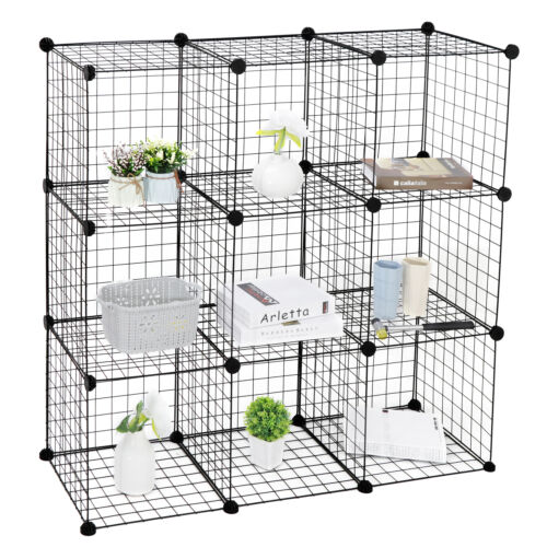 Portable Pet Playpen DIY 36 Panels Metal Wire Fence Small Animal Cage with Ramp - Picture 5 of 13