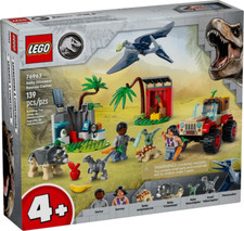 Lego Jurassic World 76963 - Baby Dinosaur Rescue Center NEW
