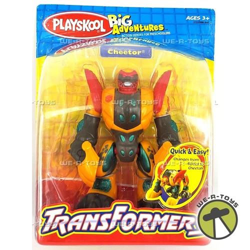 Playskool Transformers Cheetor Action Figure Big Adventures 2001 Hasbro NRFP