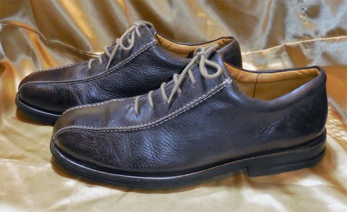 SANDRO BROWN LEATHER OXFORD, Comfort Lined - Men's Sz 13 - Excellent Condition! - Picture 5 of 6