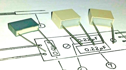 Ariston RD40 Turntable Repair Kit 3 Capacitors - Picture 3 of 3