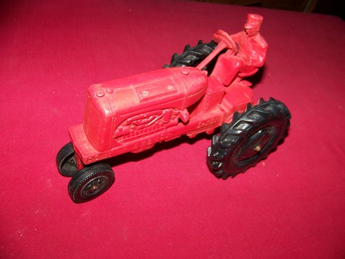 Alter 50er Jahre Auburn Toys 4 to go Rennwagen 572 großer Traktor Kleintraktor LKW - Bild 8 von 10