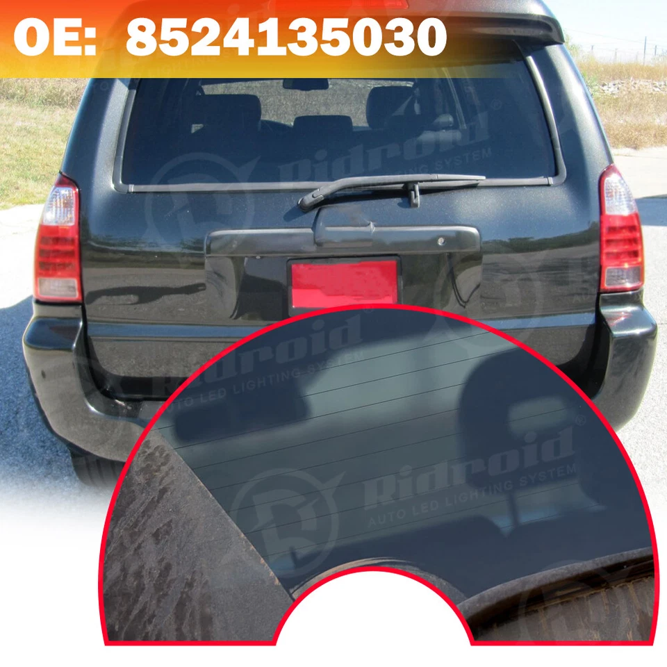 Brazo y hoja limpiaparabrisas trasero 8524135030 para Toyota 4Runner Limited Sport SR5 2003-2009 Foto 3 de 4