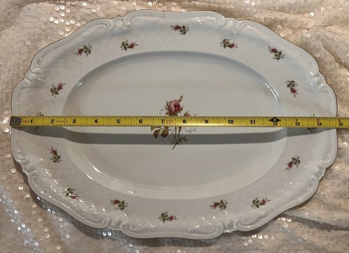 Eschenbach Bavaria Germany China la Reine Oval Celery Vegetable Dish 9 1/2" - Picture 3 of 7