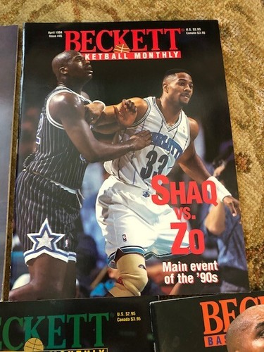 (11 total) BECKETT price guides (5) NBA, (3) FB, (3) NHL inc Shaq, Montana LOOK - Picture 7 of 14