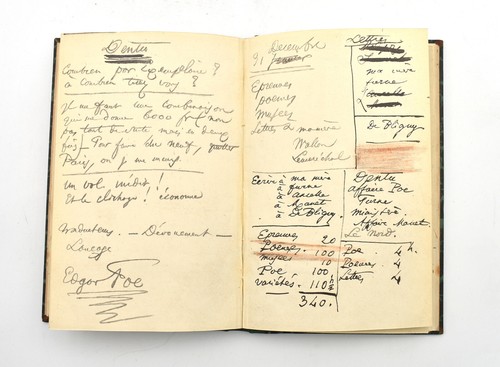 Carnet inédit Charles Baudelaire n°39/120 Ed La sirène 1920 At Marty - Imagen 4 de 12