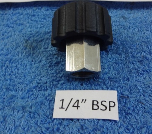 ACCESORIO DE TORNILLO ADAPTADOR COMPATIBLE LAVADORA A PRESIÓN KARCHER 22MM MUJER X 1/4 HEMBRA - Imagen 3 de 11