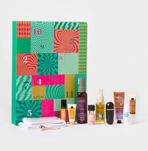 Calendario Avvento Avon 12 Prodotti, Cura Della Pelle Viso e Corpo 2024 - Foto 2 di 5