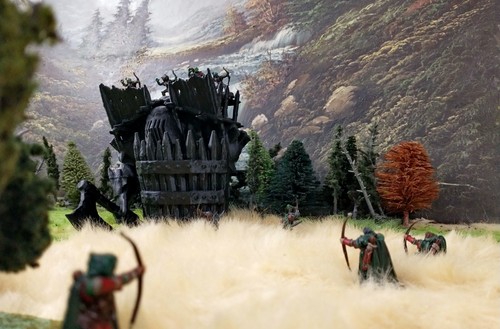 Giant Siege Troll 28mm Orc Goblin Monster D&D Warhammer LotR MESBG Mordheim - Picture 8 of 9