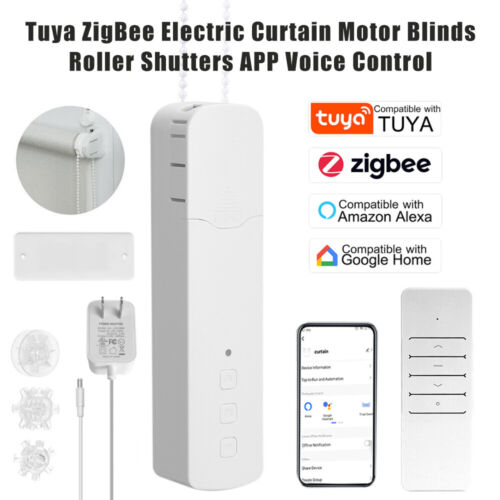 Zigbeei Tuya Elektrischer Vorhang Motor Jalousien Rollladen APP Sprachsteuerung - Picture 2 of 18