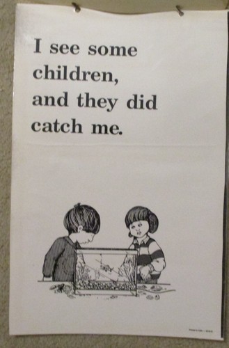 Little Fish by Robert & Marlene McCracken, laminated little big book, on rings - Picture 9 of 9