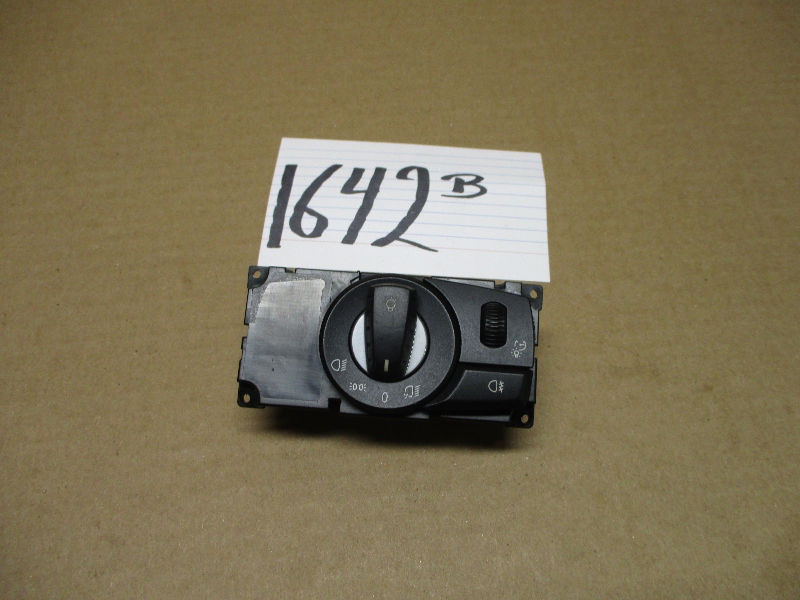 04 05 06 07 08 09 10 BMW 535i Headlamp Switch Control Power #1642-B